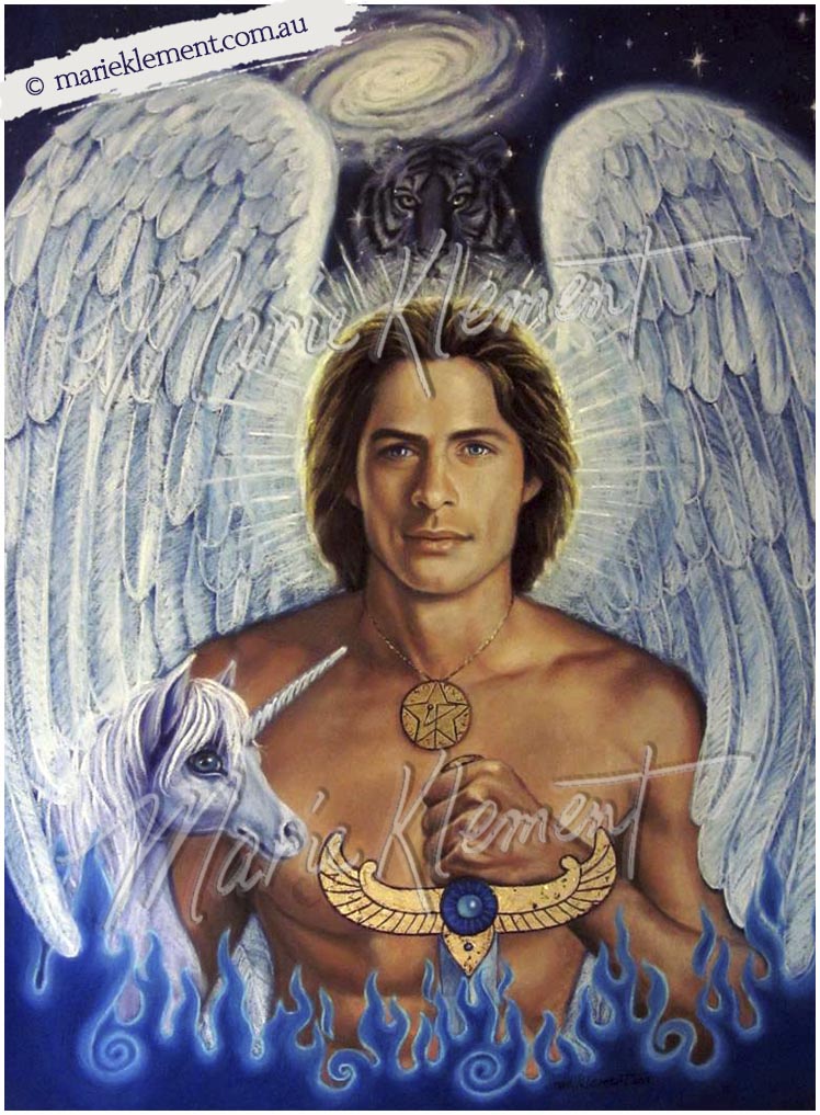 Marie Klement Artist Archangel Michael